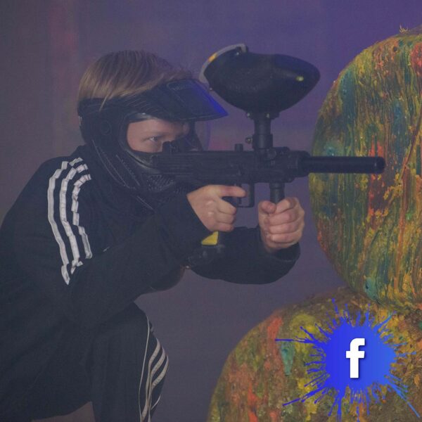 Facebook Paintball kid